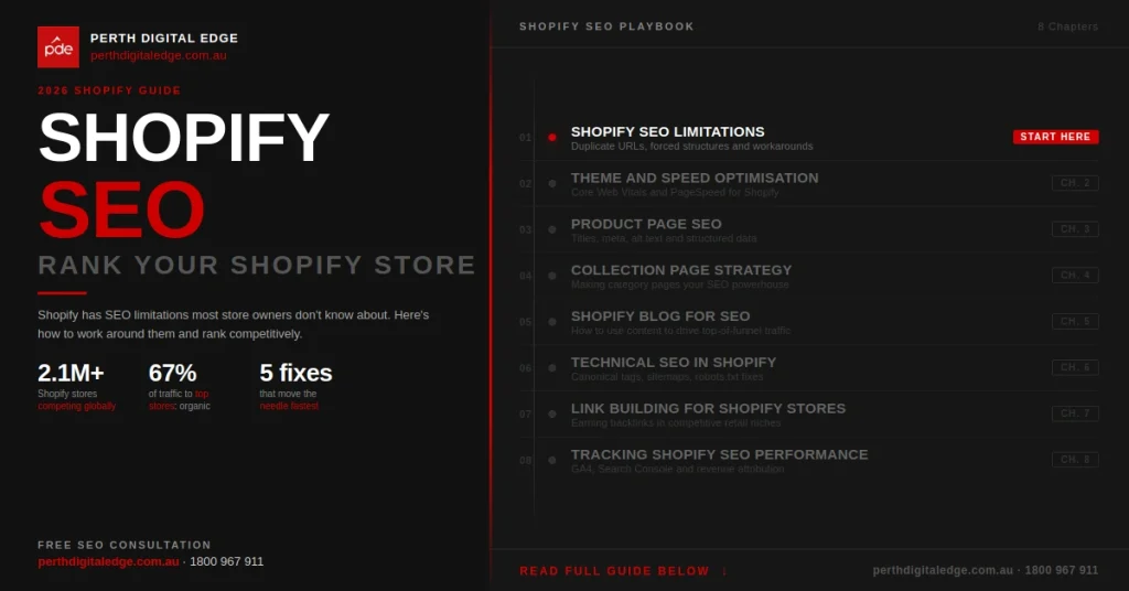 Shopify SEO: How to Rank Your Shopify Store in Google | Perth Digital Edge